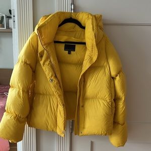 Water repellent down jacket